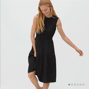 Everlane Linen Open-back Dress